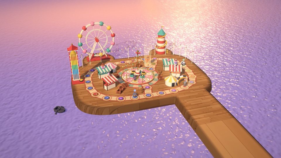 Carnival Pier, a seaside pier with a carousel